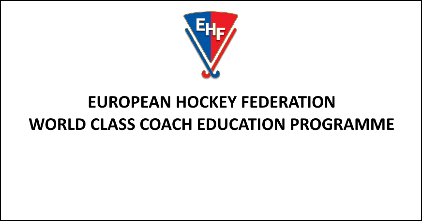 EHF COACH EDUCATION PROGRAMME 2020