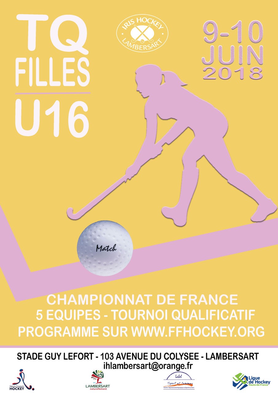 Qualif U16 9 et 10 juin