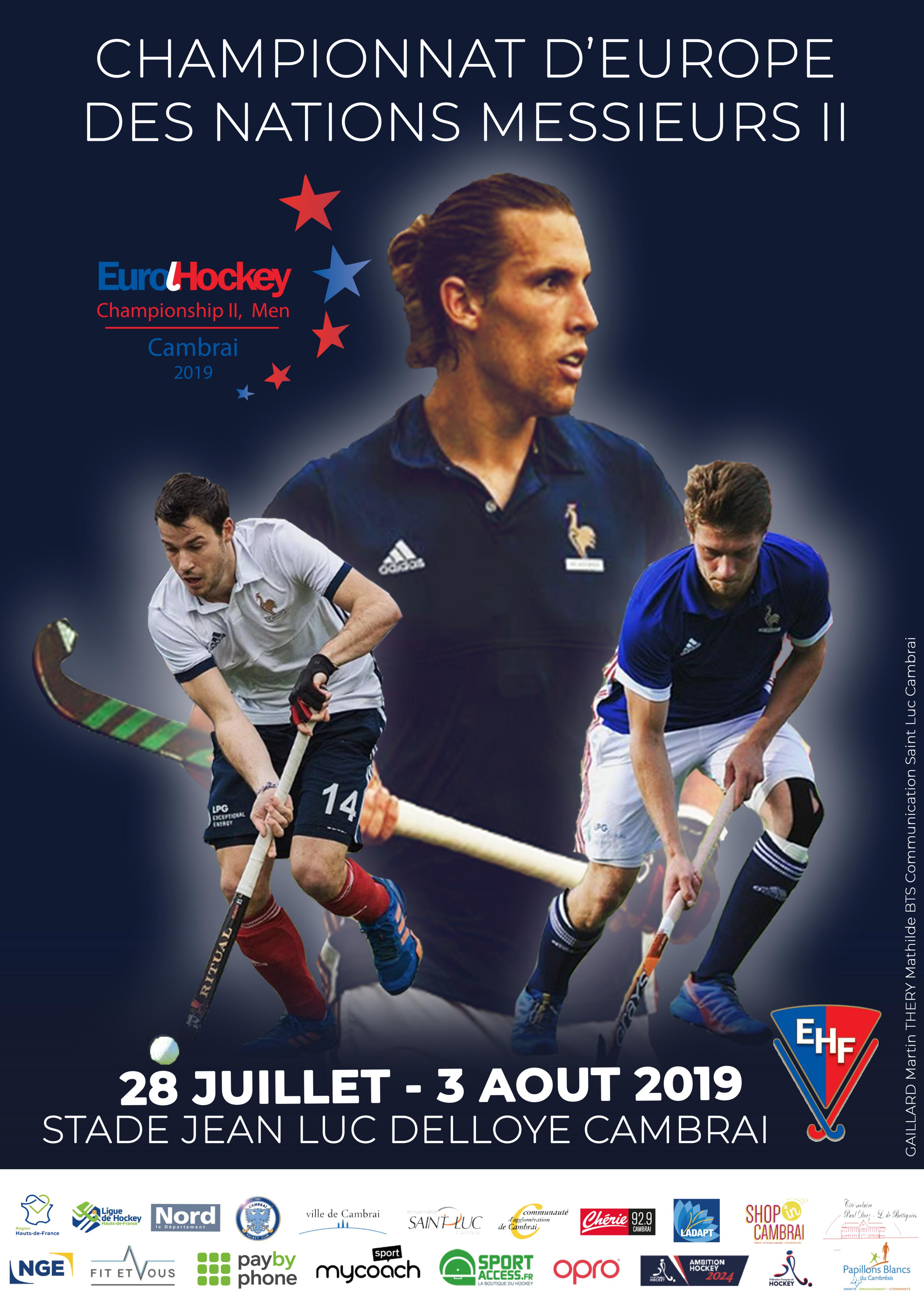 Affiche euro hockey cambrai