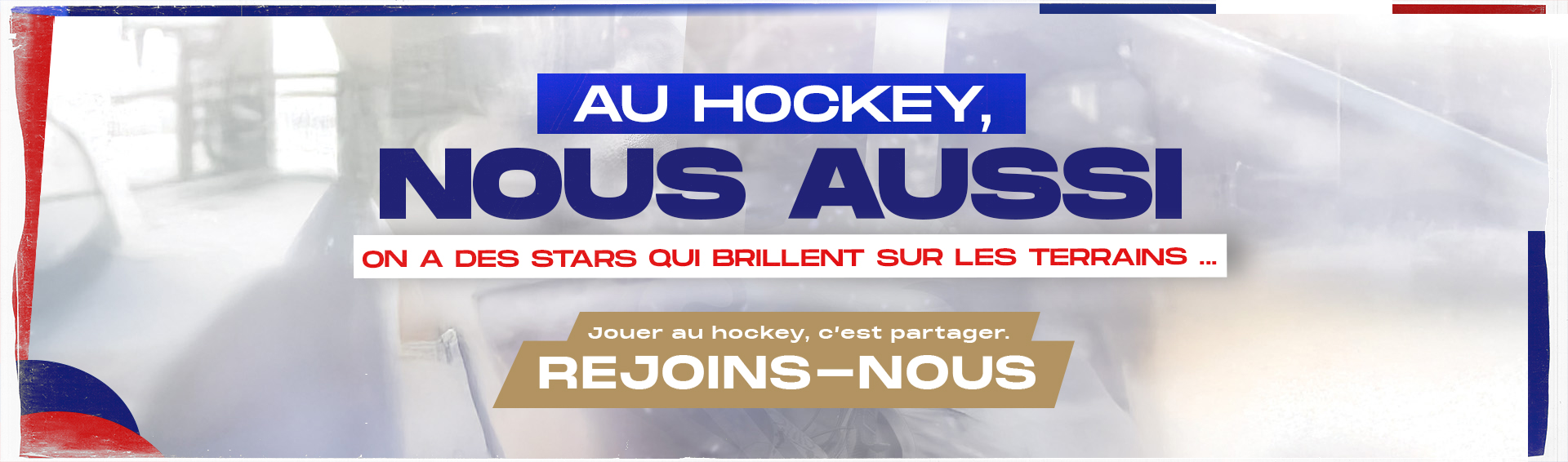 Au hockey, nous aussi on a des stars qui brillent sur les terrains ...