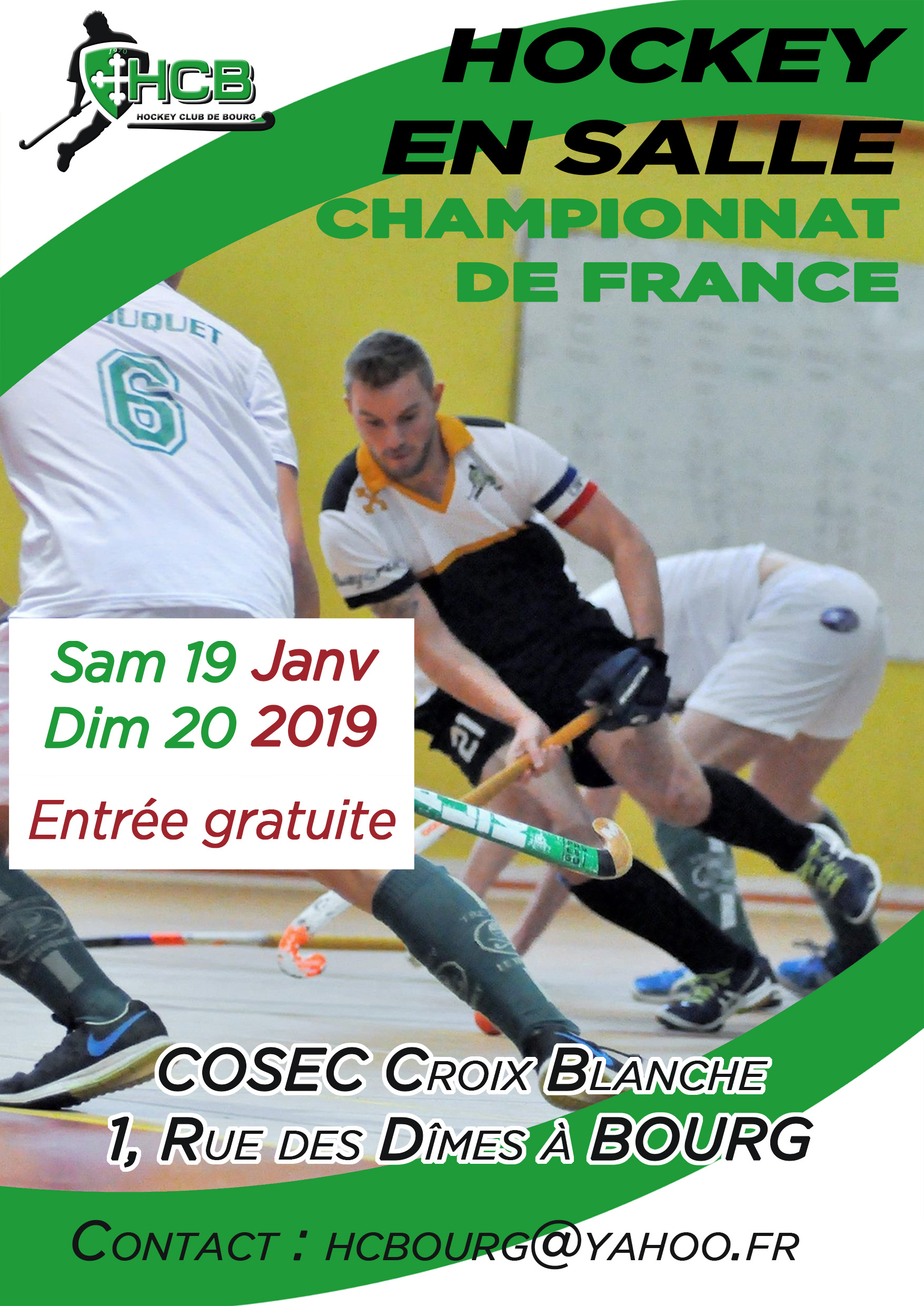 Affiche N1 tournoi Bourg Janvier 2019 1