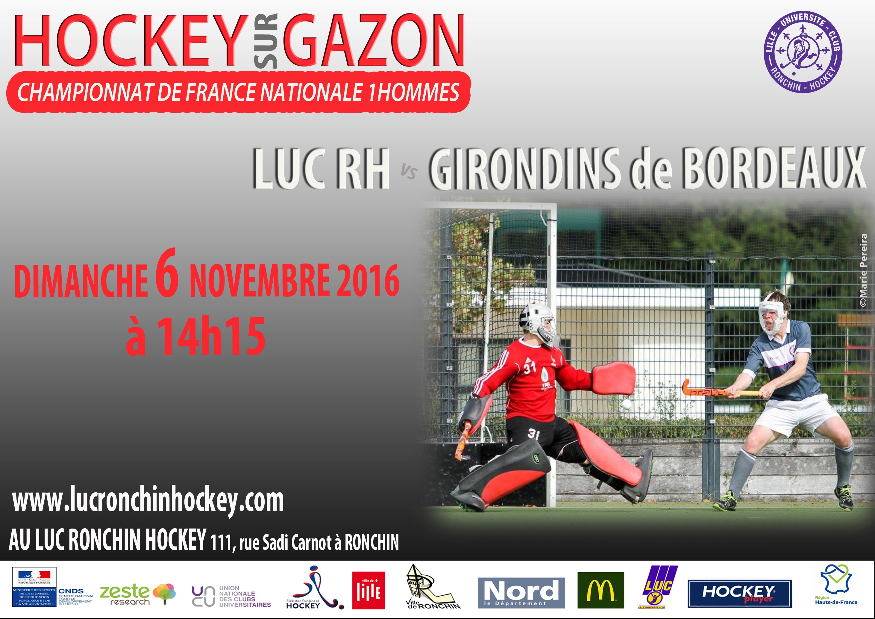 LUC RONCHIN vs BORDEAUX N1H