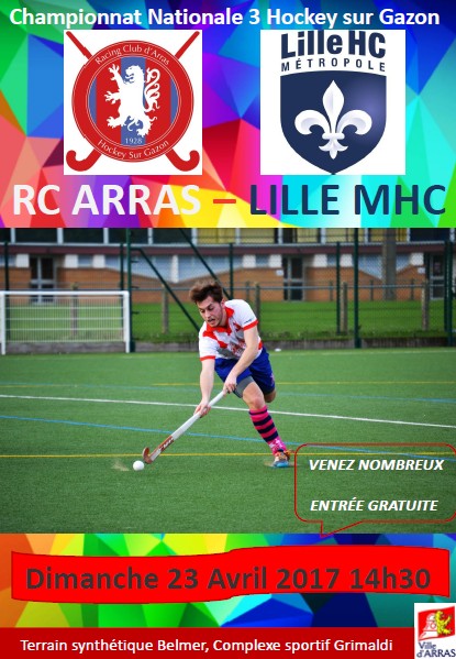 RC ARRAS LILLE MHC 3 N3 Hommes