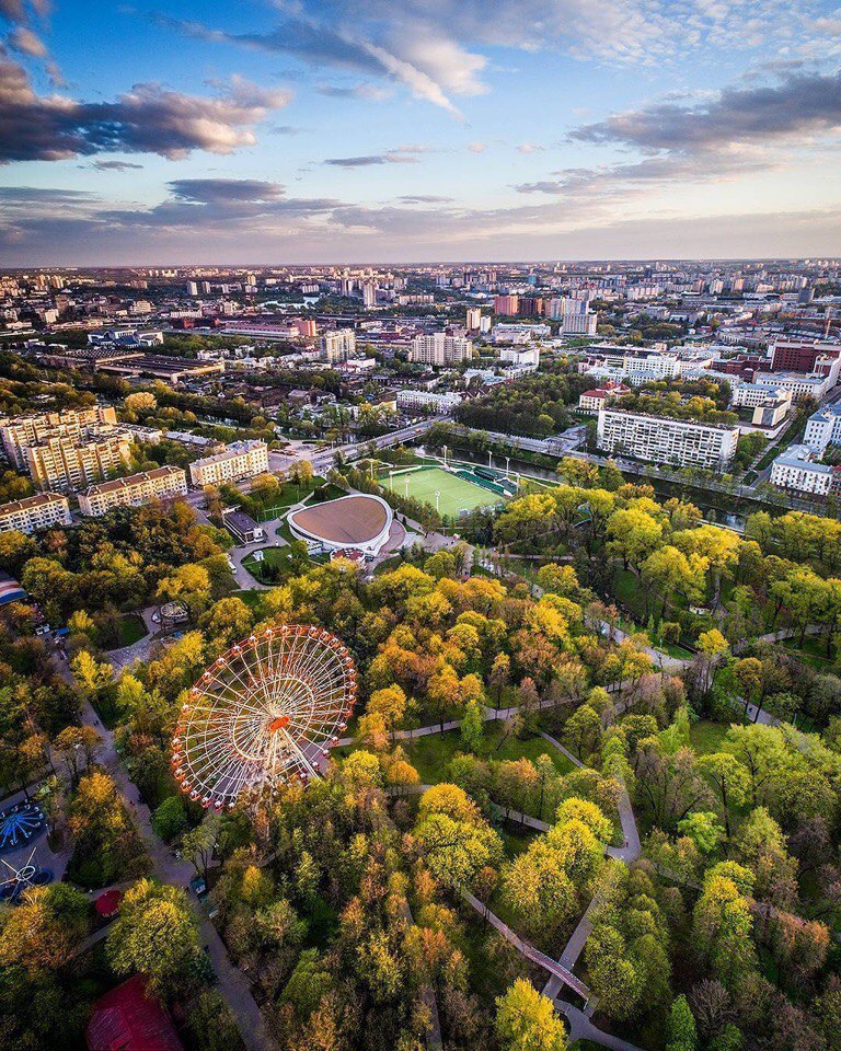 Minsk venue bird eye