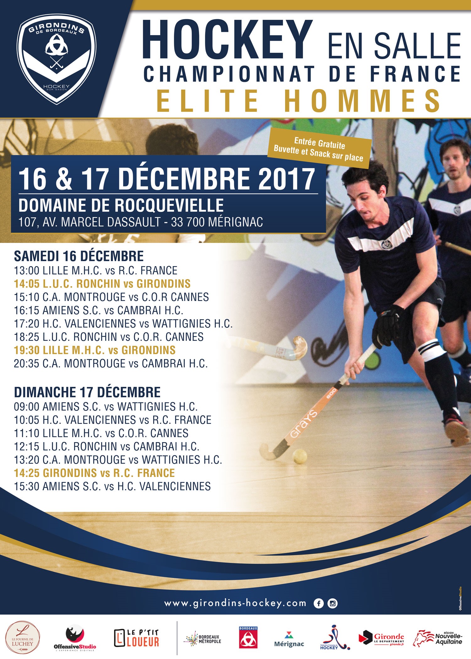 Tournoi Elite Salle Girondins