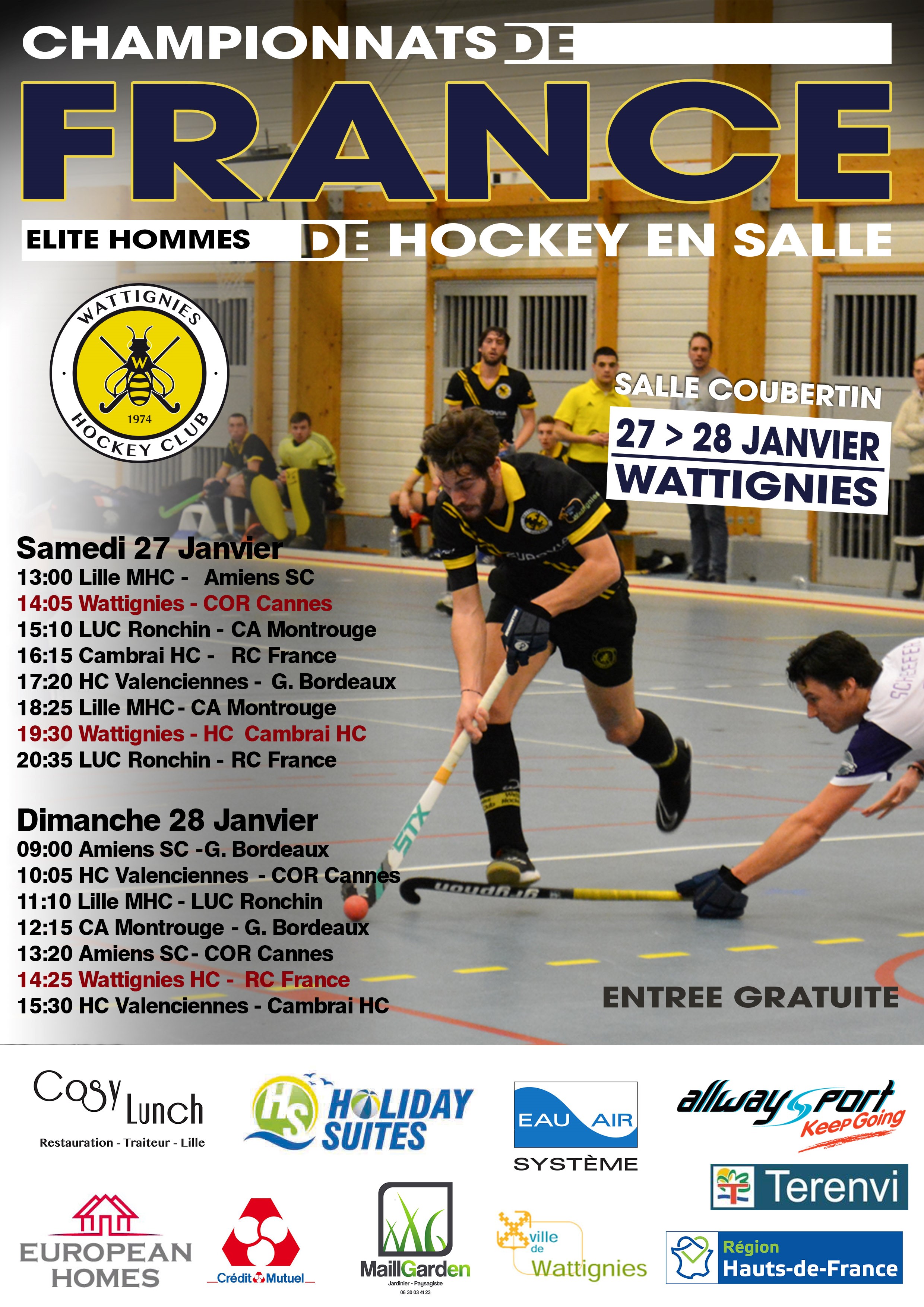WattigniesHC Tournoi Elite Salle