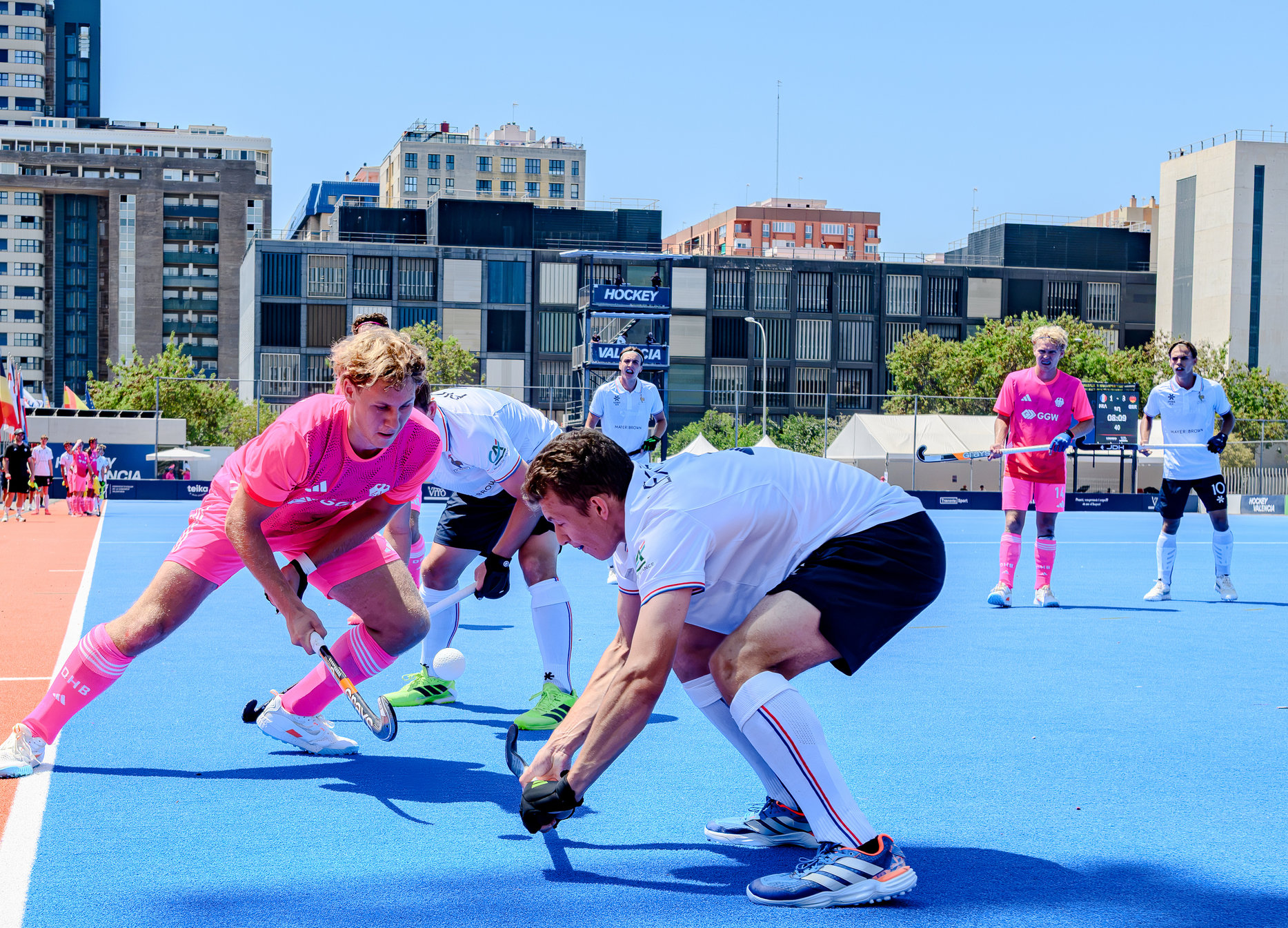 Valencia - 2026 EuroHockey U21 Championship Men 06 France v Germany (Pool A)Picture: Ferdinand Steinebach player of Germany controls the ball COPYRIGHT WORLDSPORTPICS FRANK UIJLENBROEKNo archive allowed