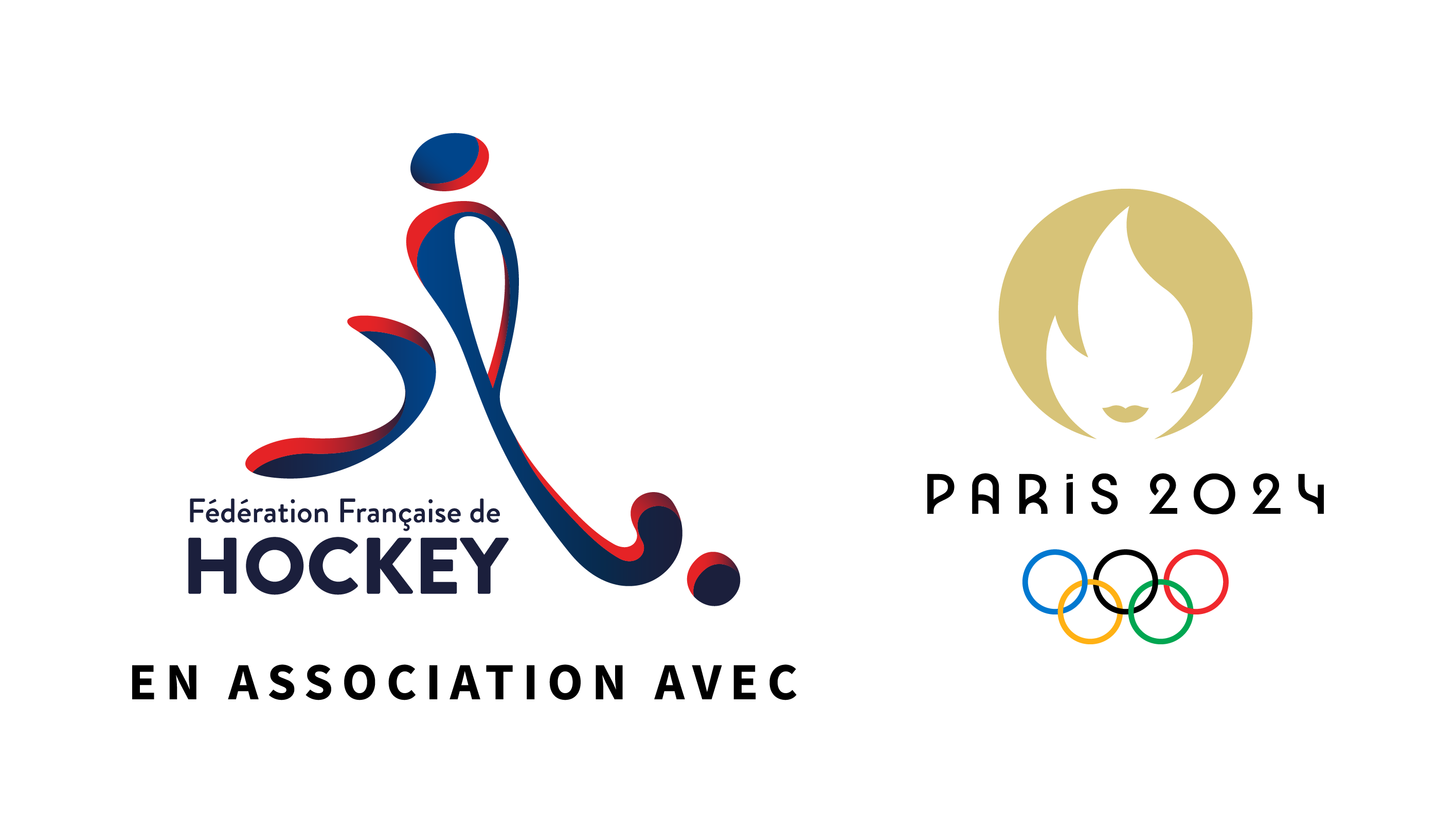 p24 Paris2024 2022 FFHockey RVB FF Paris2024 Composite 1 OLYEmbleme Poly copie