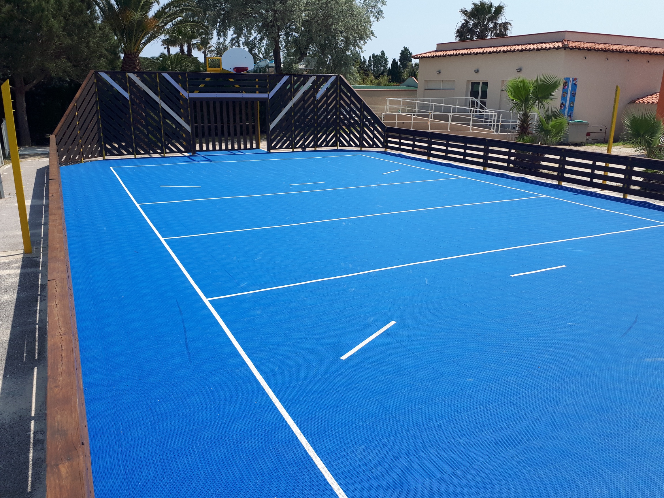 terrain futsal extérieur 2 Module Sport Patmos Master