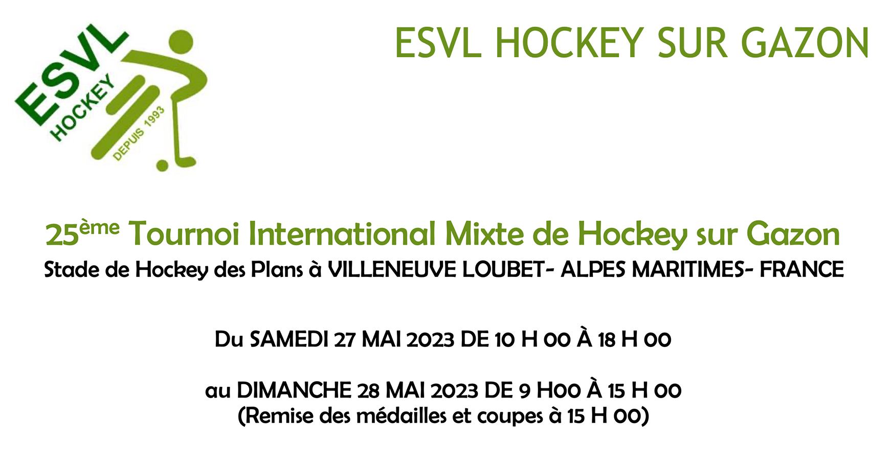 une esvl tournoi international 20230323