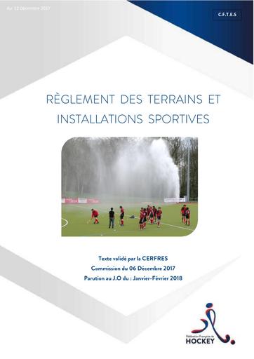 REGLEMENT  Terrains et Installations Sport Hockey - JO Janvier Février 2018.pdf