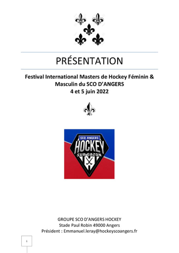 Dossier Festival Hockey Angers