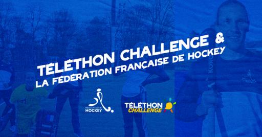 Visuel Téléthon & FFHockey